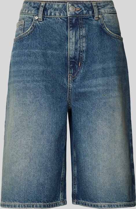 Granatowe szorty Review z jeansu w stylu casual