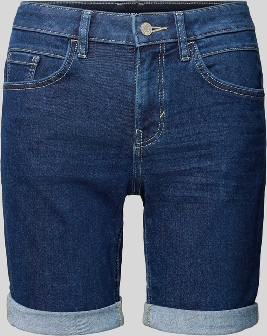 Granatowe szorty Tom Tailor w stylu casual z jeansu