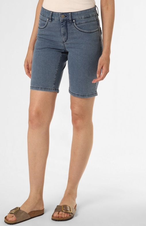 Granatowe szorty Vg w stylu casual z jeansu