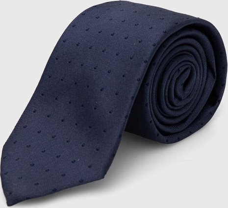 Granatowy krawat Calvin Klein
