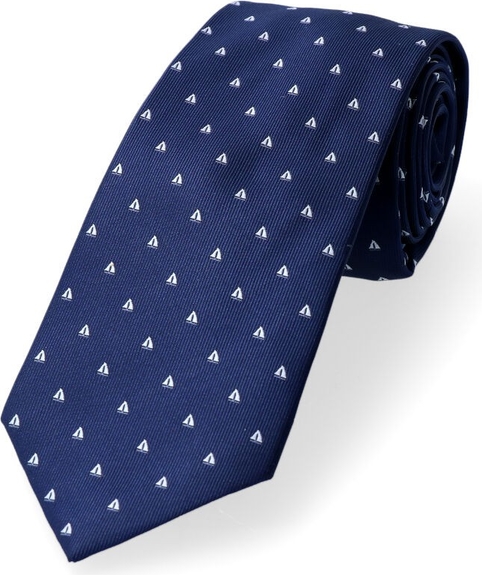 Granatowy krawat Dobrze Dodane
