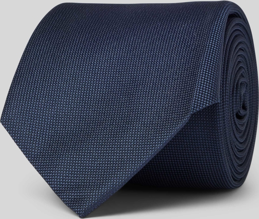 Granatowy krawat Hugo Boss