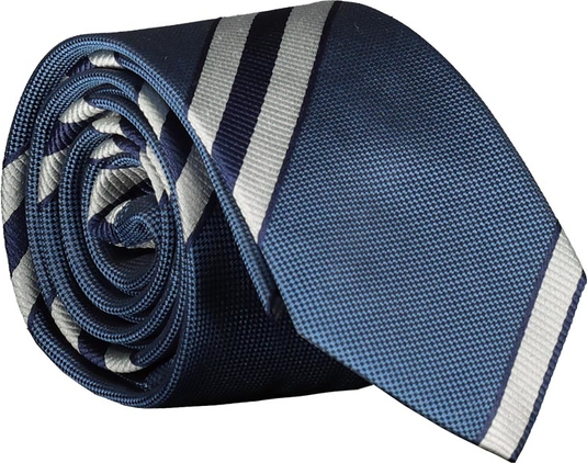 Granatowy krawat Lavard