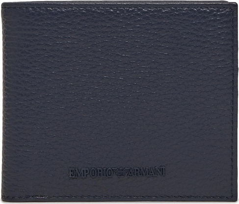 Granatowy portfel męski Emporio Armani