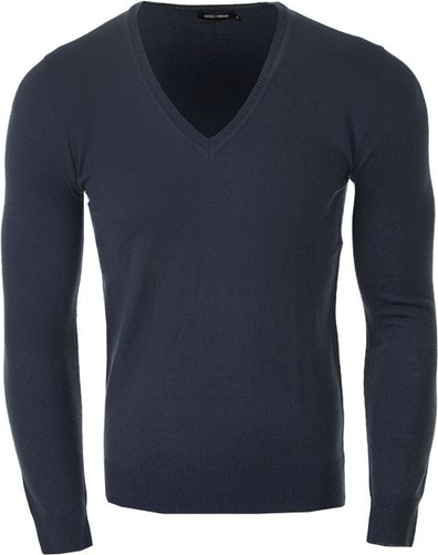 Granatowy sweter Antony Morato w stylu casual