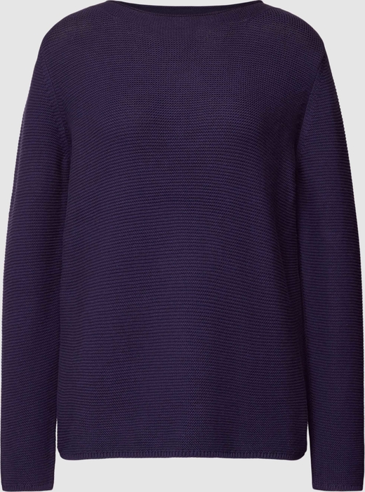 Granatowy sweter Marc O'Polo z bawełny