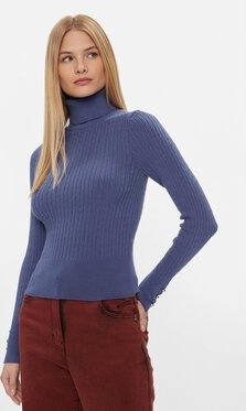 Granatowy sweter Only w stylu casual