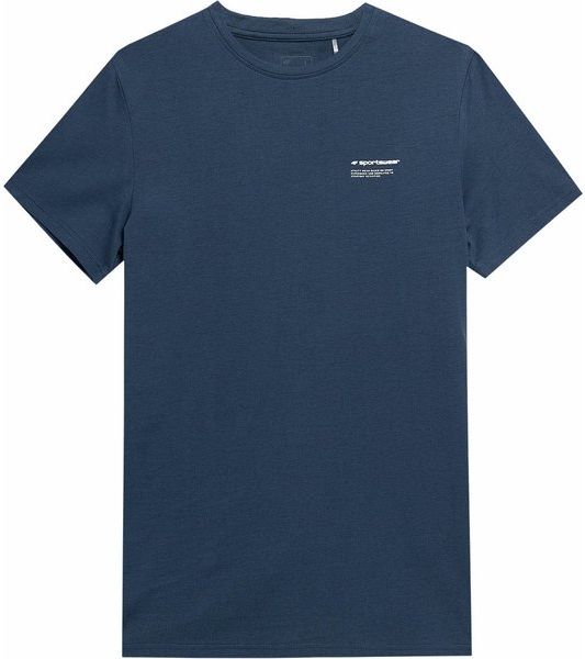 Granatowy t-shirt 4F