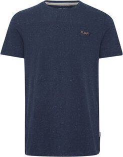 Granatowy t-shirt Blend z krótkim rękawem w stylu casual