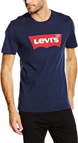 Granatowy t-shirt Levis
