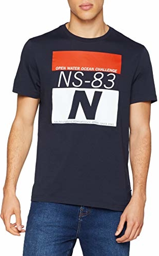 Granatowy t-shirt Nautica