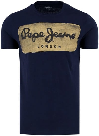 Granatowy t-shirt Pepe Jeans