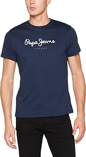 Granatowy t-shirt Pepe Jeans