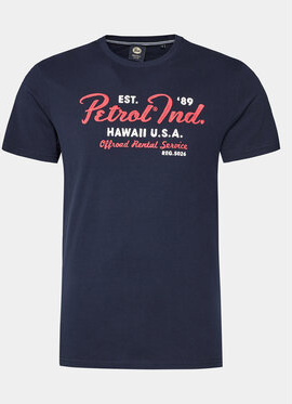 Granatowy t-shirt Petrol Industries
