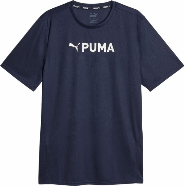 Granatowy t-shirt Puma