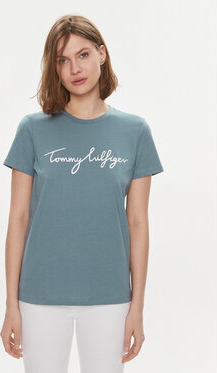 Granatowy t-shirt Tommy Hilfiger