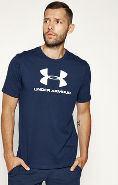 Granatowy t-shirt Under Armour