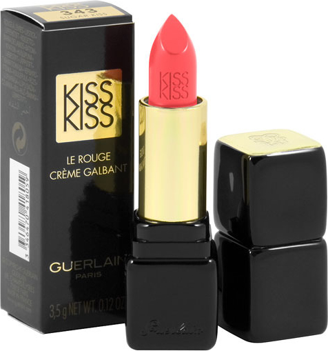Guerlain, Kiss Kiss Shaping Cream Lip Color, nr 343, Sugar Kiss, pomadka