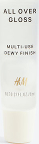 H & M & - Błyszczyk do twarzy - Biały