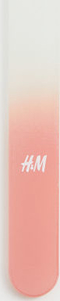 H & M & - Szklany pilnik do paznokci - Różowy