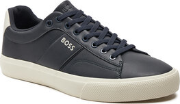 Hugo Boss Boss Sneakersy Aiden Tenn Flpp 50517289 Granatowy