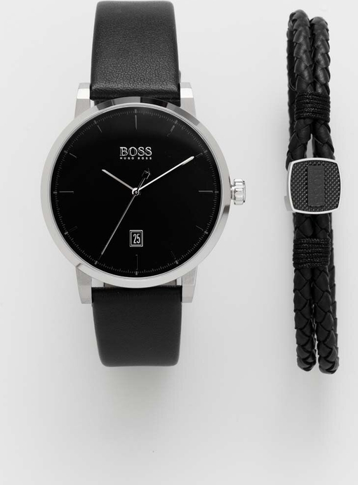 Hugo Boss BOSS zegarek 1570145 męski kolor czarny