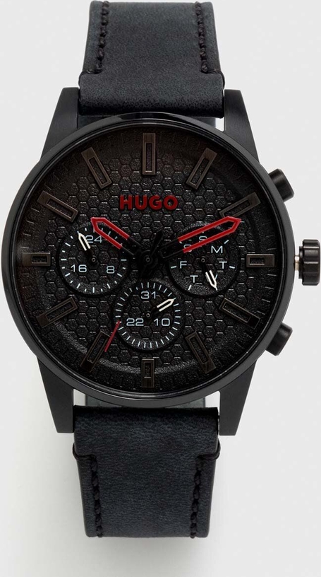 Hugo Boss BOSS zegarek męski kolor czarny