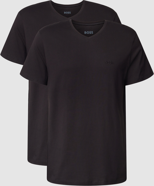 Hugo Boss T-shirt z dekoltem w serek w zestawie 3 szt. model ‘ComfortS’