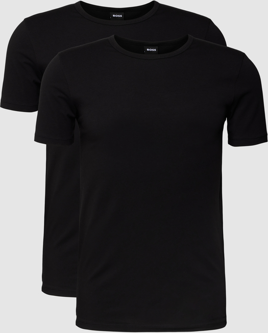 Hugo Boss T-shirt z detalem z logo w zestawie 2 szt.