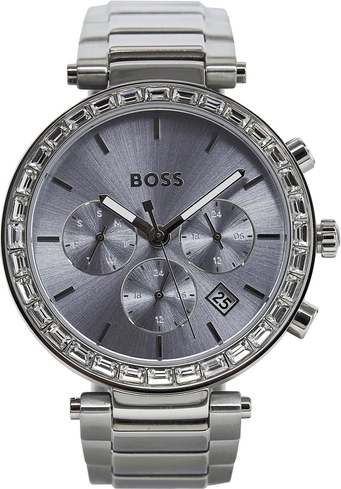 Hugo Boss Zegarek Boss Andra 1502692 Silver