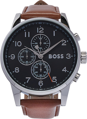 Hugo Boss Zegarek Boss Navigator 1513812 Brązowy