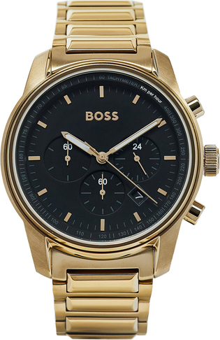 Hugo Boss Zegarek Boss Trace 1514006 Złoty