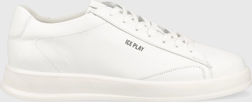 Ice Play sneakersy skórzane kolor biały CAMPS006M 3L1