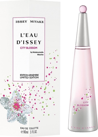Issey Miyake, L&apos;Eau d&apos;Issey City Blossom Limited Edition, woda toaletowa, spray, 90 ml