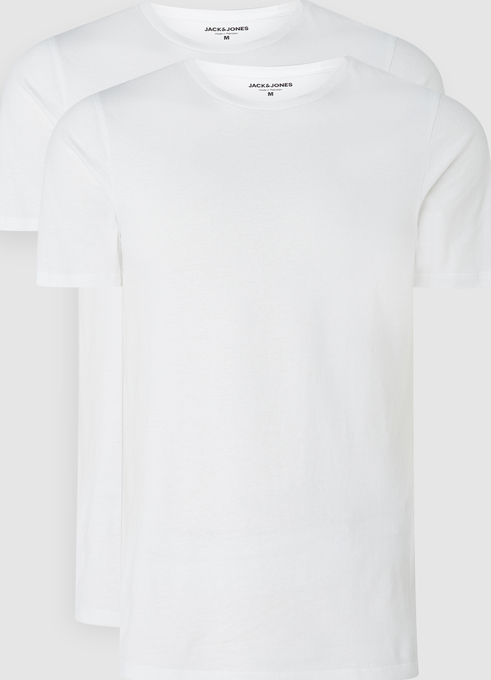Jack & Jones T-shirt o kroju comfort fit w zestawie 2 szt.