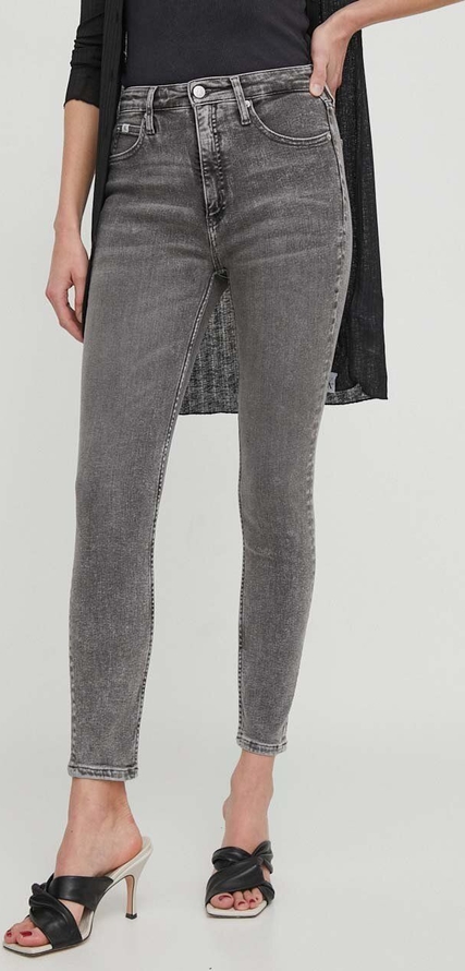 Jeansy Calvin Klein z bawełny w stylu casual