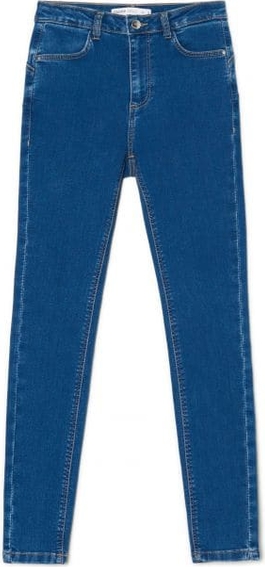 Jeansy Cropp z jeansu