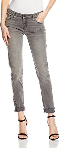 Jeansy Cross Jeans z jeansu w młodzieżowym stylu