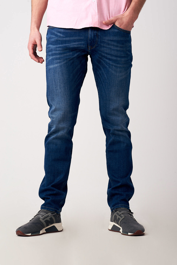 Jeansy Cross Jeans z jeansu w street stylu