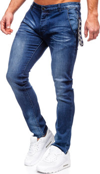 Jeansy Denley w stylu casual z jeansu
