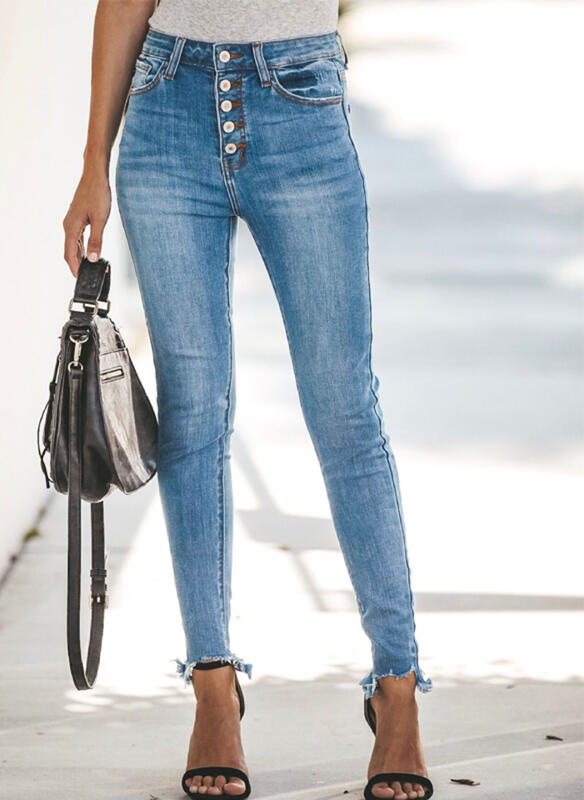 Jeansy Sandbella w stylu casual z jeansu