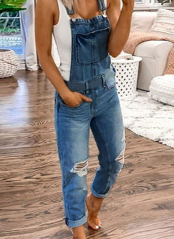 Jeansy Sandbella w stylu casual z jeansu