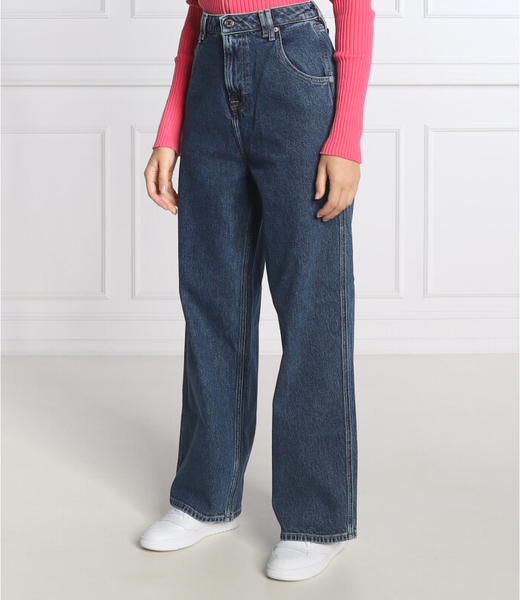 Jeansy Tommy Jeans w street stylu z bawełny