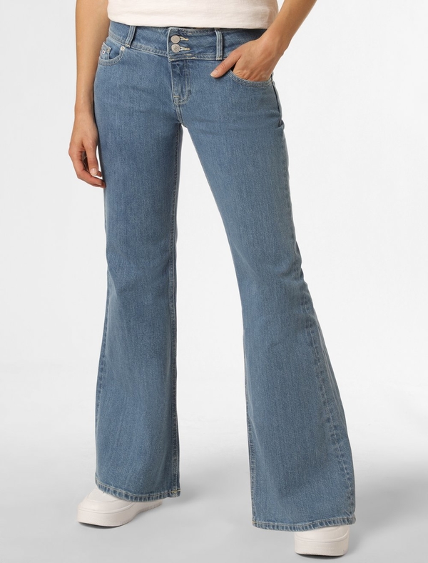 Jeansy Tommy Jeans z bawełny w stylu retro