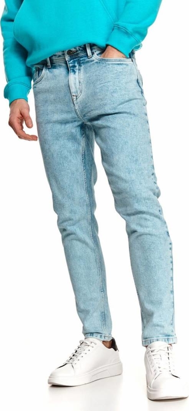 Jeansy Top Secret w stylu casual z jeansu