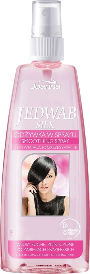 Joanna, Jedwab Silk, odżywka spray ułatwiająca rozczesywanie, 150 ml