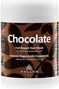 Kallos, Chocolate, intensywna regenerująca maska czekoladowa do włosów suchych i łamiących się, 1000 ml