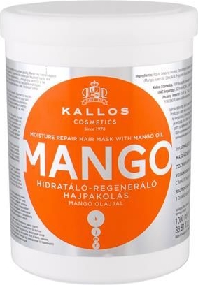Kallos Cosmetics Mango Maska do włosów W 1000 ml