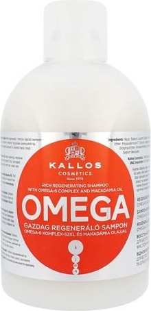Kallos Cosmetics Omega Szampon do włosów W 1000 ml