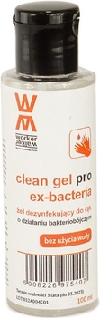 Kaps 99_5084_100 BACTERIA CLEAN GEL PRO ŻEL 100 ml, żel dezynfekujący do rąk o działaniu antybakteryjnym